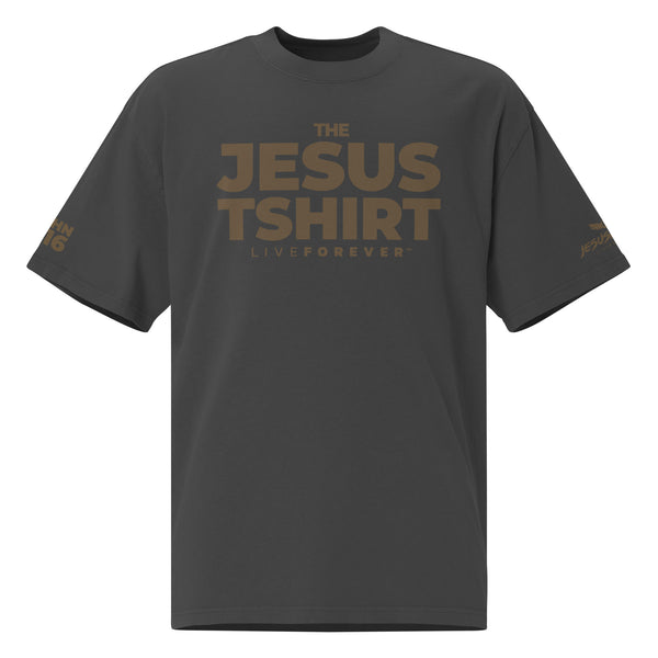 The Jesus TShirt _Oversized Unisex faded t-shirt