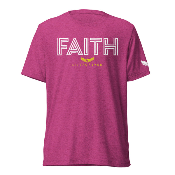 Faith Unisex short sleeved tshirt