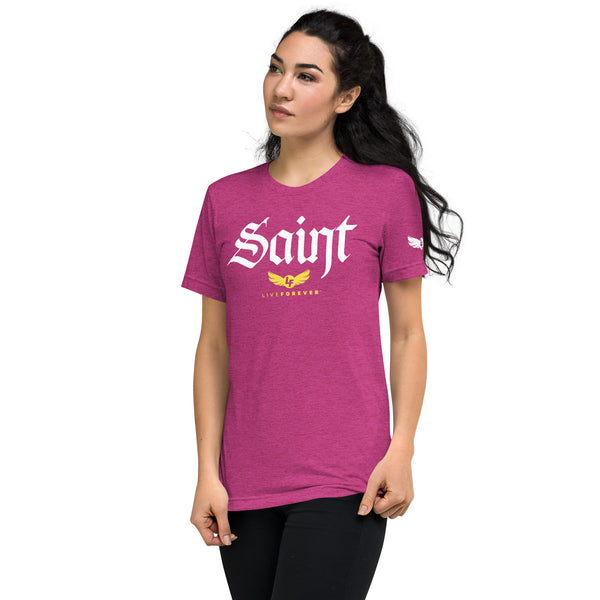 Saint Unisex short sleeve tshirt